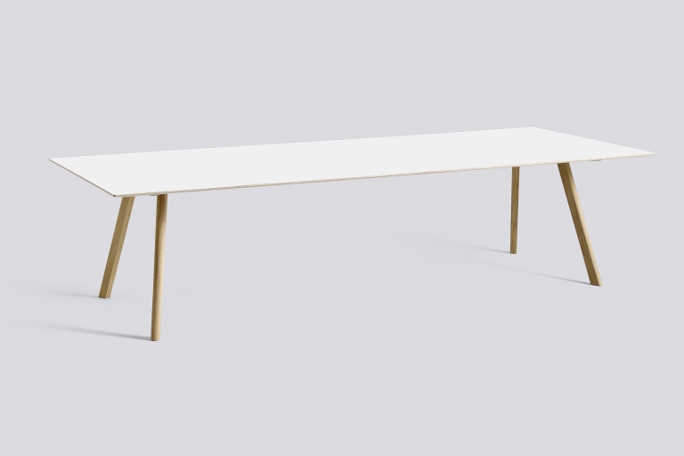 CPH30 L300xW120 Oak Matt Lacquer White Laminate