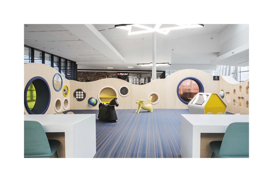 Playgrounds/kids play zones